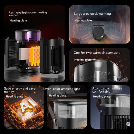 Warm Air Blower High Power Room Heater For Home Office