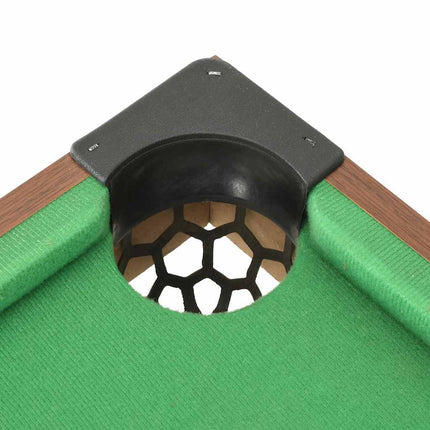 3-Fuß-Mini-Billardtisch 92×52×19 cm und 3-Fuß-Mini-Billardtisch