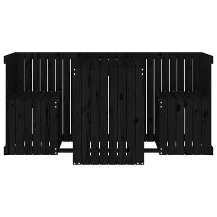 Balcony Furniture Set 2-Seater Solid Pine Wood