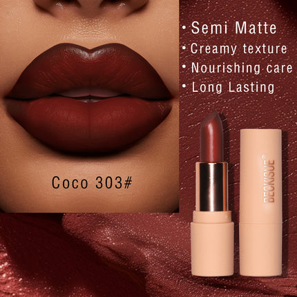 Brown Series Semi Matte Silky Matte Lipstick
