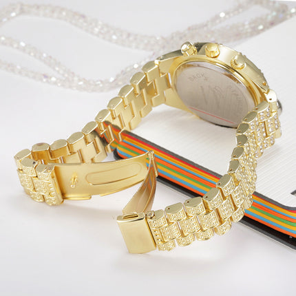 Women Crystal Quartz Analog Wrist Watch