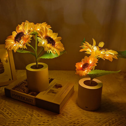 Rechargeable Sunflower Led Simulation