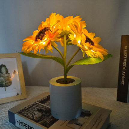 Rechargeable Sunflower Led Simulation