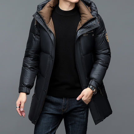 New Winter Men's Duck Down Warm Thick Casual Jacket