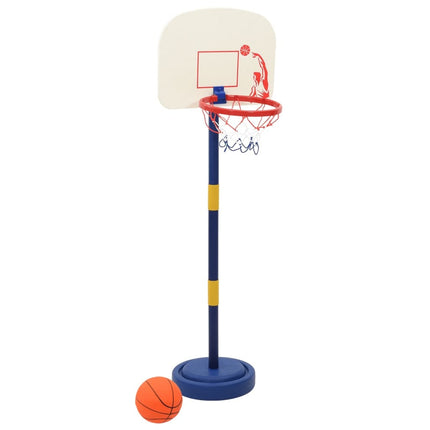 Basketball Hoop with Stand, Ball & Pump, Adjustable 90/121 cm