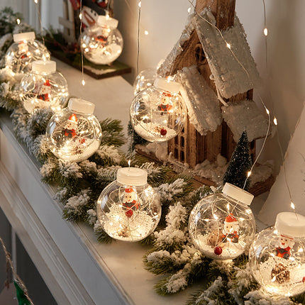 Window Decoration Christmas Light Room