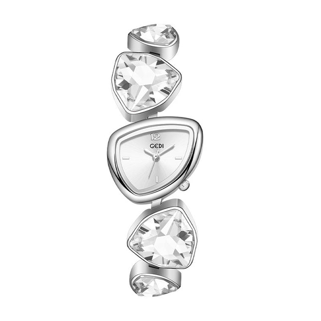 Light Luxury Crystal Diamond Bracelet Watch