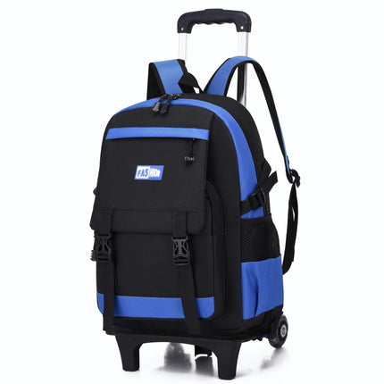 Large Capacity Pull Rod Backpack for School Student