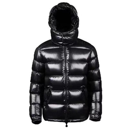 Black Puffer Winter Jacket unisex