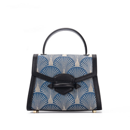 Women’s Cultural Embroidery Leather Handbag