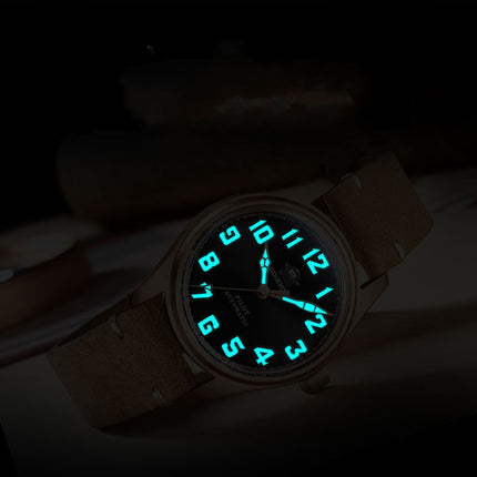 Automatische mechanische Herrenuhr Bronze