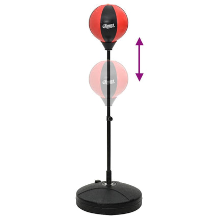 Boxball mit Ständer, Handschuhen und Pumpe 81-122 cm