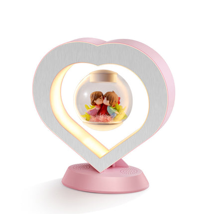 Gift Heart Floating Table LED Night Light