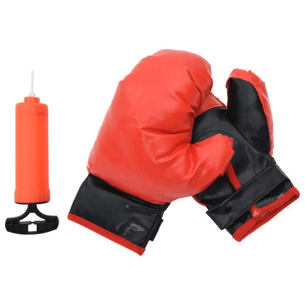 Boxball mit Ständer, Handschuhen und Pumpe 81-122 cm