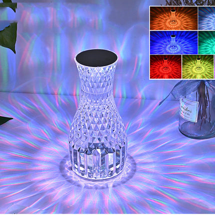 Vase Shape Atmosphere Crystal Lamp