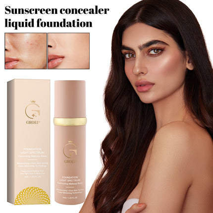 Sunscreen Concealer Liquid Foundation