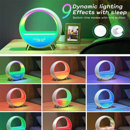 Smart Alarm Clock Night Light WiFi Wake Up Light Sunrise Sunset Lamp