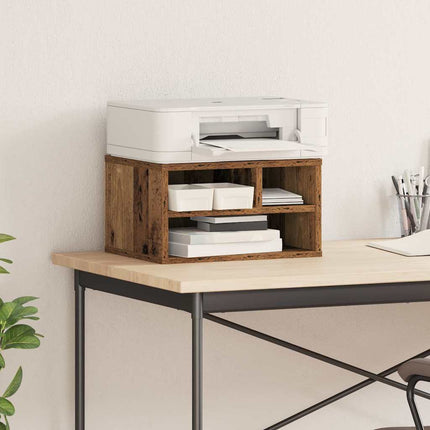 printer stand 40x32x22.5 cm, wood-based material,