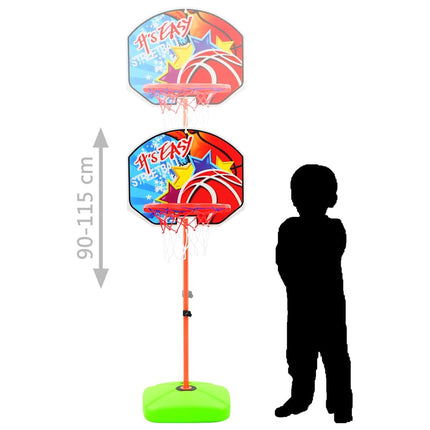 Kids Basketball Hoop and Ball Set