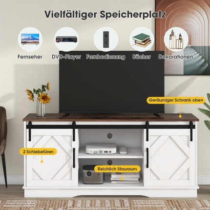 TV-Schrank aus Spanplatten
