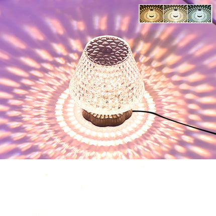 Diamond Crystal Lamp Table Light USB Touch