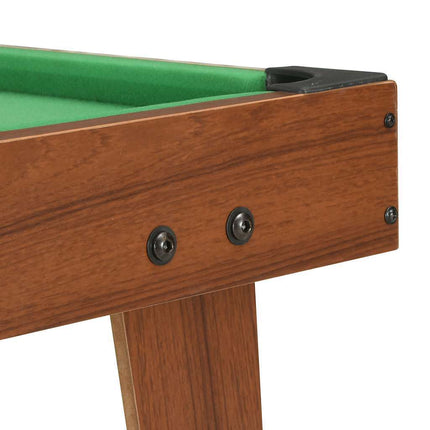 3-Fuß-Mini-Billardtisch 92×52×19 cm und 3-Fuß-Mini-Billardtisch
