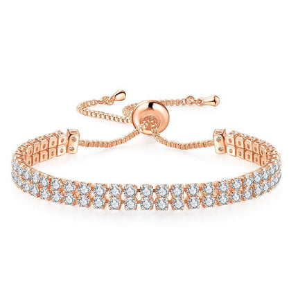 Fashion-double-row-zircon-bracelet-for-women-rhinestone-bracelet