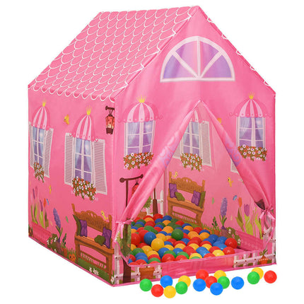 Children's Play Tent Pink 69x94x104 cm