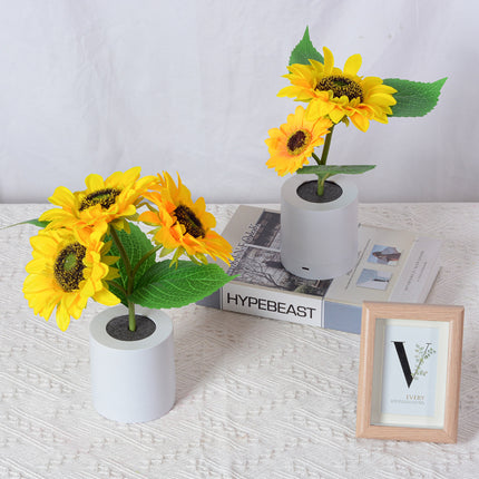 Rechargeable Sunflower Led Simulation