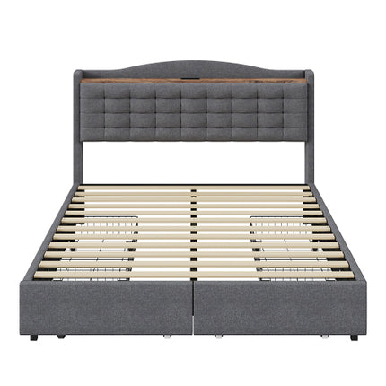 Linen Bed Frame