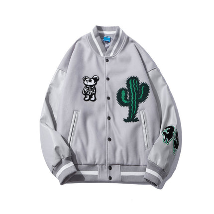 Men's And Women's Winter Loose Retro Jackets