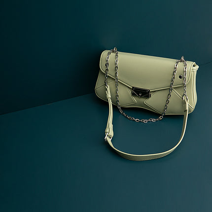 Small Leather Shoulder Crossbody Bag – Minimalist Luxury Design