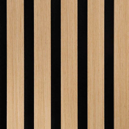 Akustikwandpaneele, 8 Stück, 60 mm Lamellen
