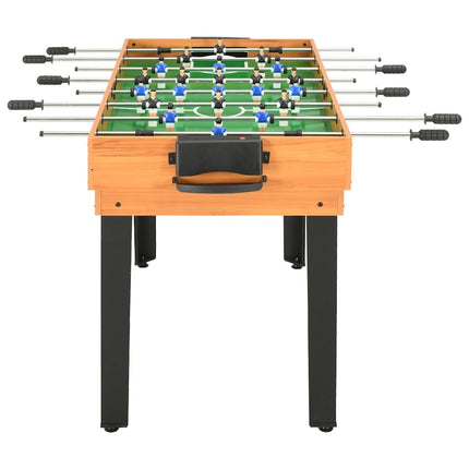 15-in-1 Multispieltisch 121×61×82 cm Ahorn 15-in-1