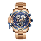 Rose gold blue black