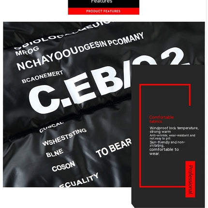 Premium winter jacket combines sophisticated style