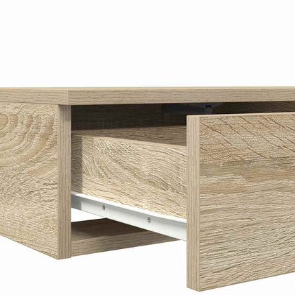 Bed Drawers Sonoma Oak 140 x 36.5 x 16.5