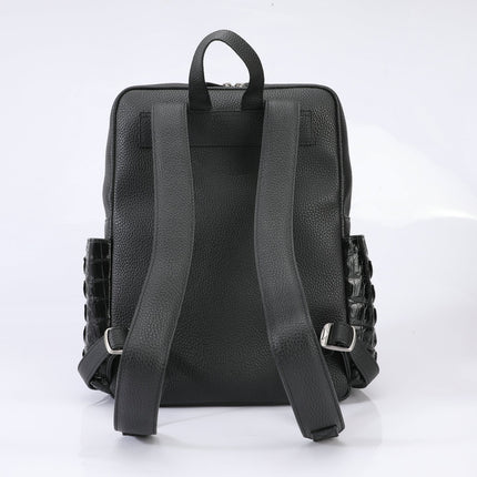 Pure Crocodile Bone Real-leather Unisex Bag.