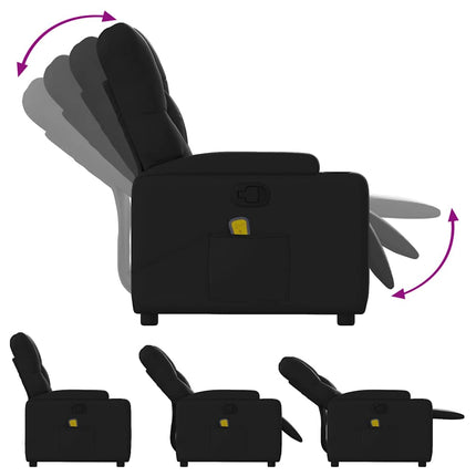 Massage Recliner, Faux Leather