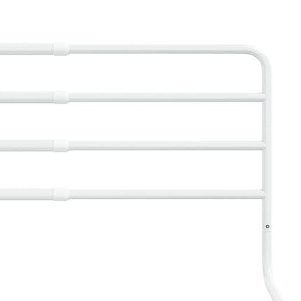 Kleinkind-Bettschutzgitter Weiß (76-137) x 55 cm Eisen
