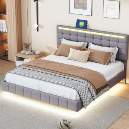 Linen Flat Double Bed