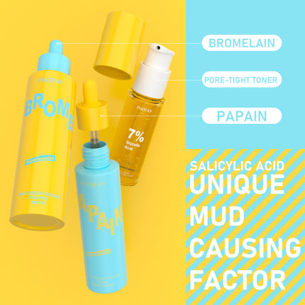 Papaya Enzyme Peeling Solution | AHA + BHA Gentle Exfoliator – Blash Boom Beauty