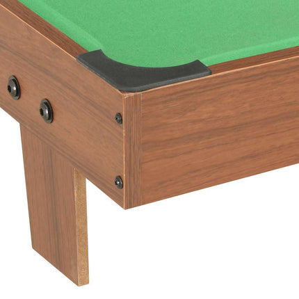 3-Fuß-Mini-Billardtisch 92×52×19 cm und 3-Fuß-Mini-Billardtisch