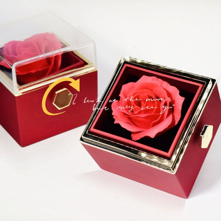 Rose Jewelry Packaging Box Valentine's Day Gift For Women