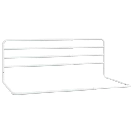 Kleinkind-Bettschutzgitter Weiß (76-137) x 55 cm Eisen