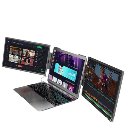 14-Zoll-Dual-Laptop mit tragbarem Dual-Screen-Bildschirm