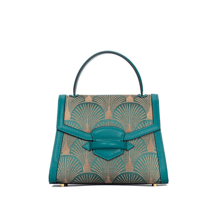 Women’s Cultural Embroidery Leather Handbag