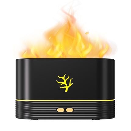Flame Humidifier Smart Timing LED Electric Aroma Diffuser