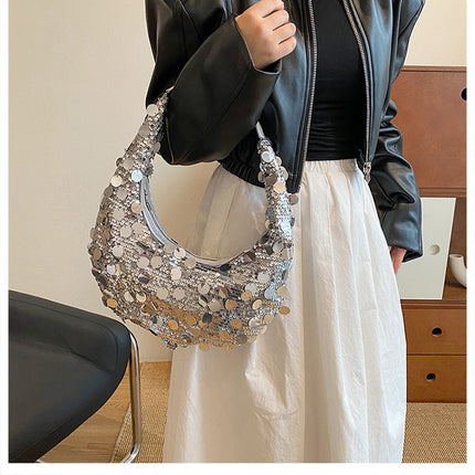 New Elegant Clutch Luxury Fashion Colorful Sequins Bag