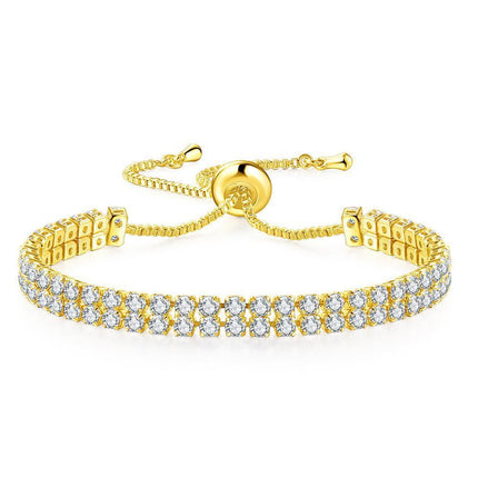 Fashion-double-row-zircon-bracelet-for-women-rhinestone-bracelet